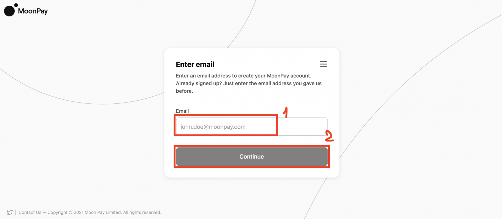 How to Buy Coins with MoonPay in BitMart
