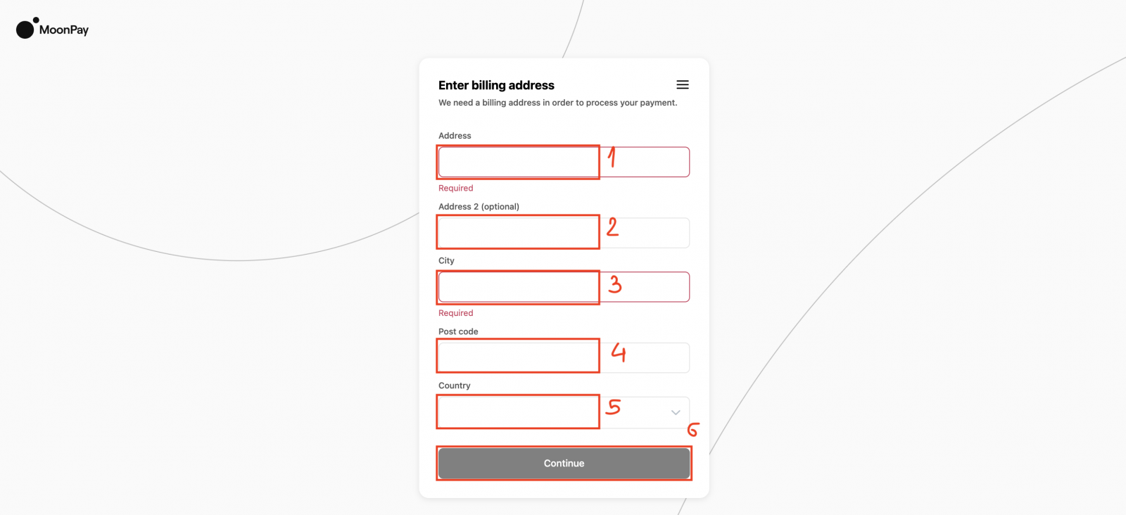 How to Buy Coins with MoonPay in BitMart