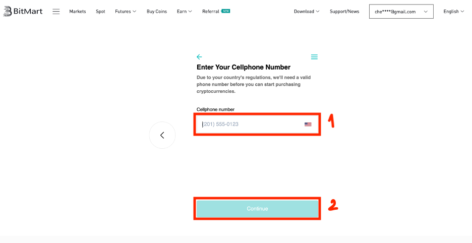 How to Buy Coins with MoonPay in BitMart