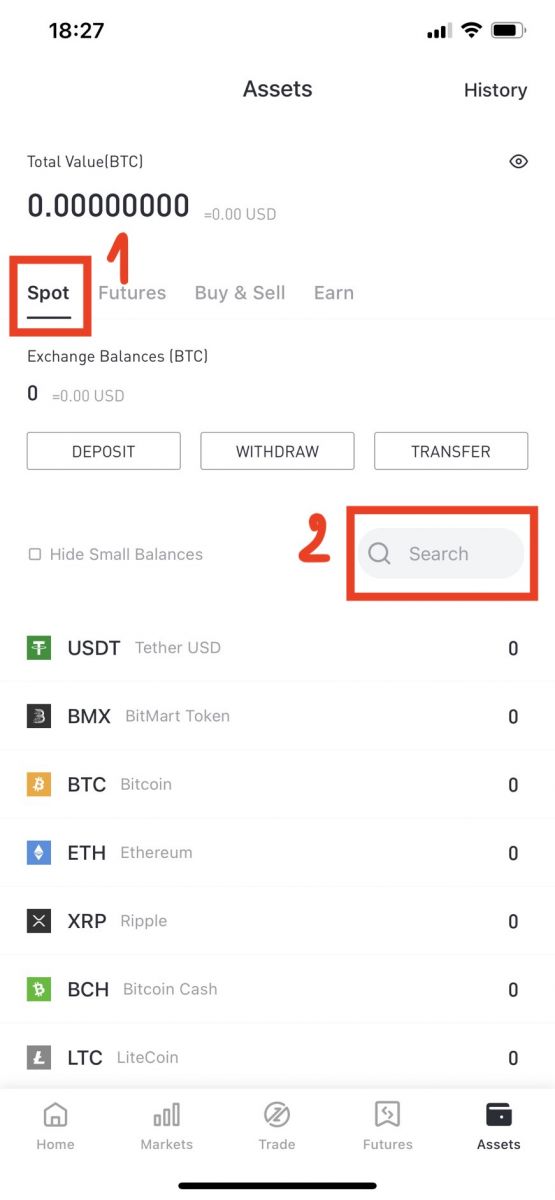 Slik registrerer du deg og setter inn i BitMart