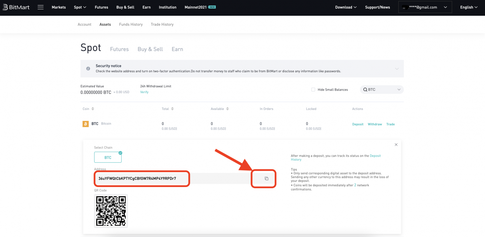 Slik registrerer du deg og setter inn i BitMart