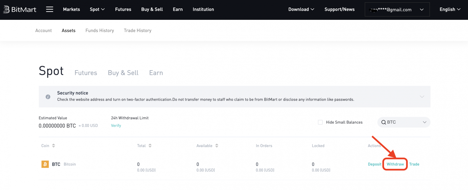 How to Withdraw and Make a Deposit in BitMart How to Withdraw and Make a Deposit in BitMart