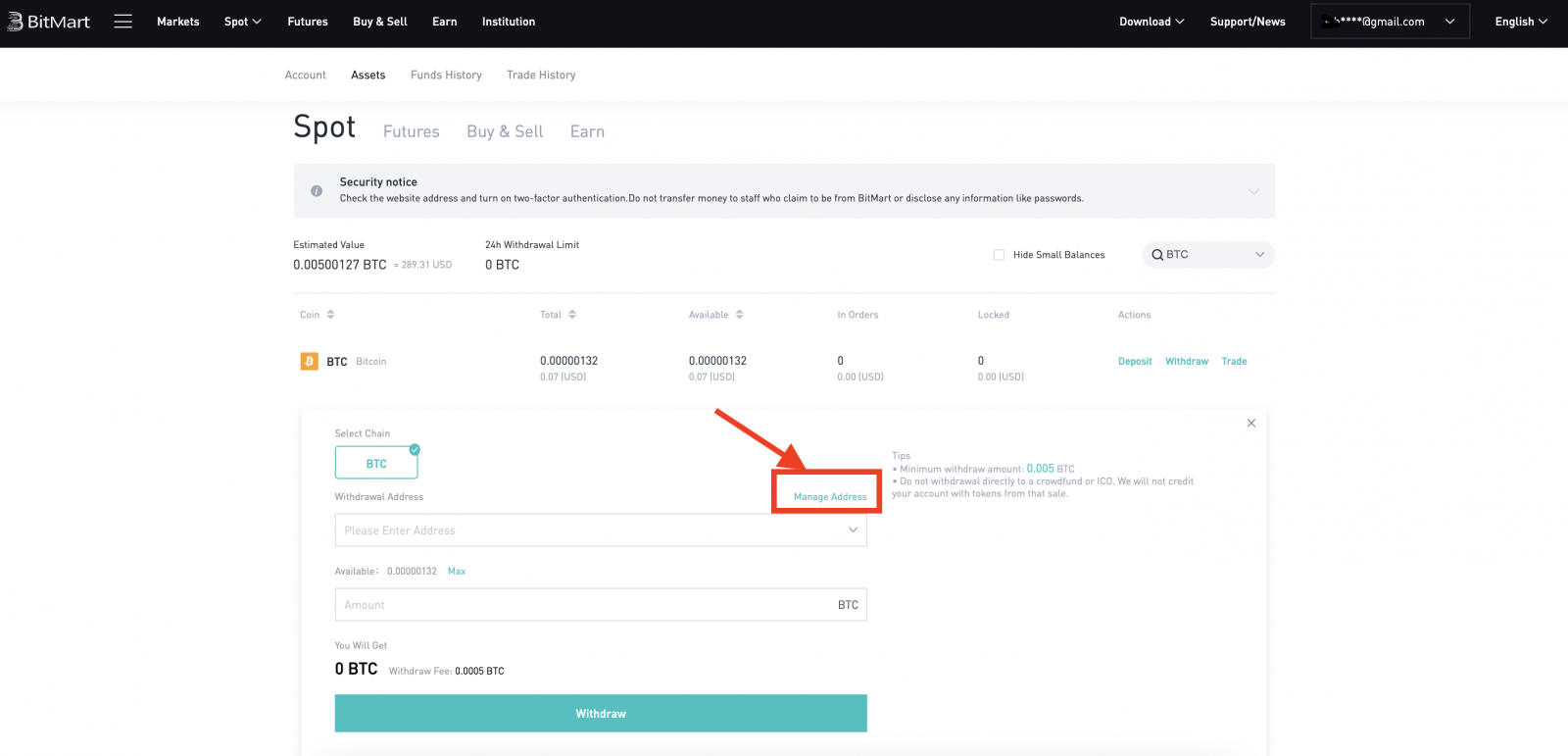 How to Withdraw and Make a Deposit in BitMart How to Withdraw and Make a Deposit in BitMart
