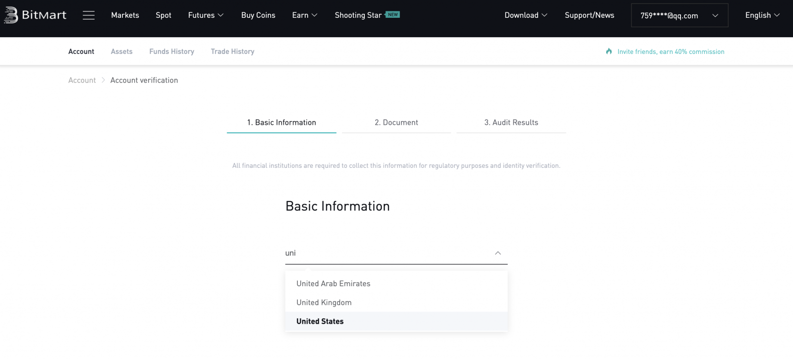 Jak przeprowadzić samouczek weryfikacji tożsamości (KYC) w BitMart