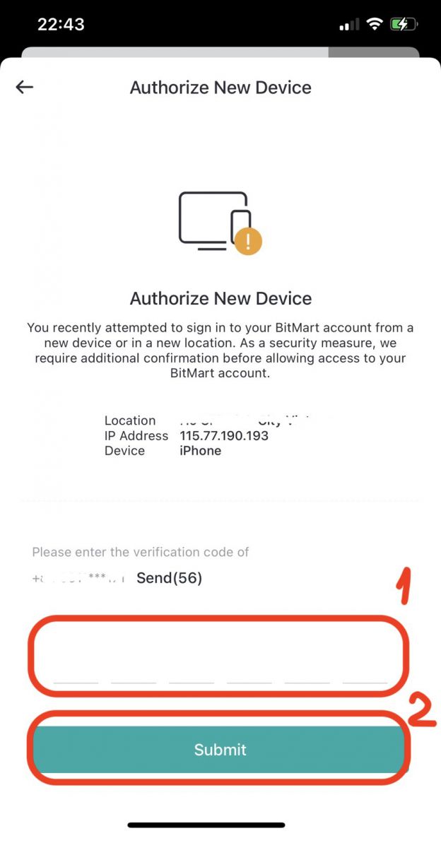 How to Register and Login account in BitMart