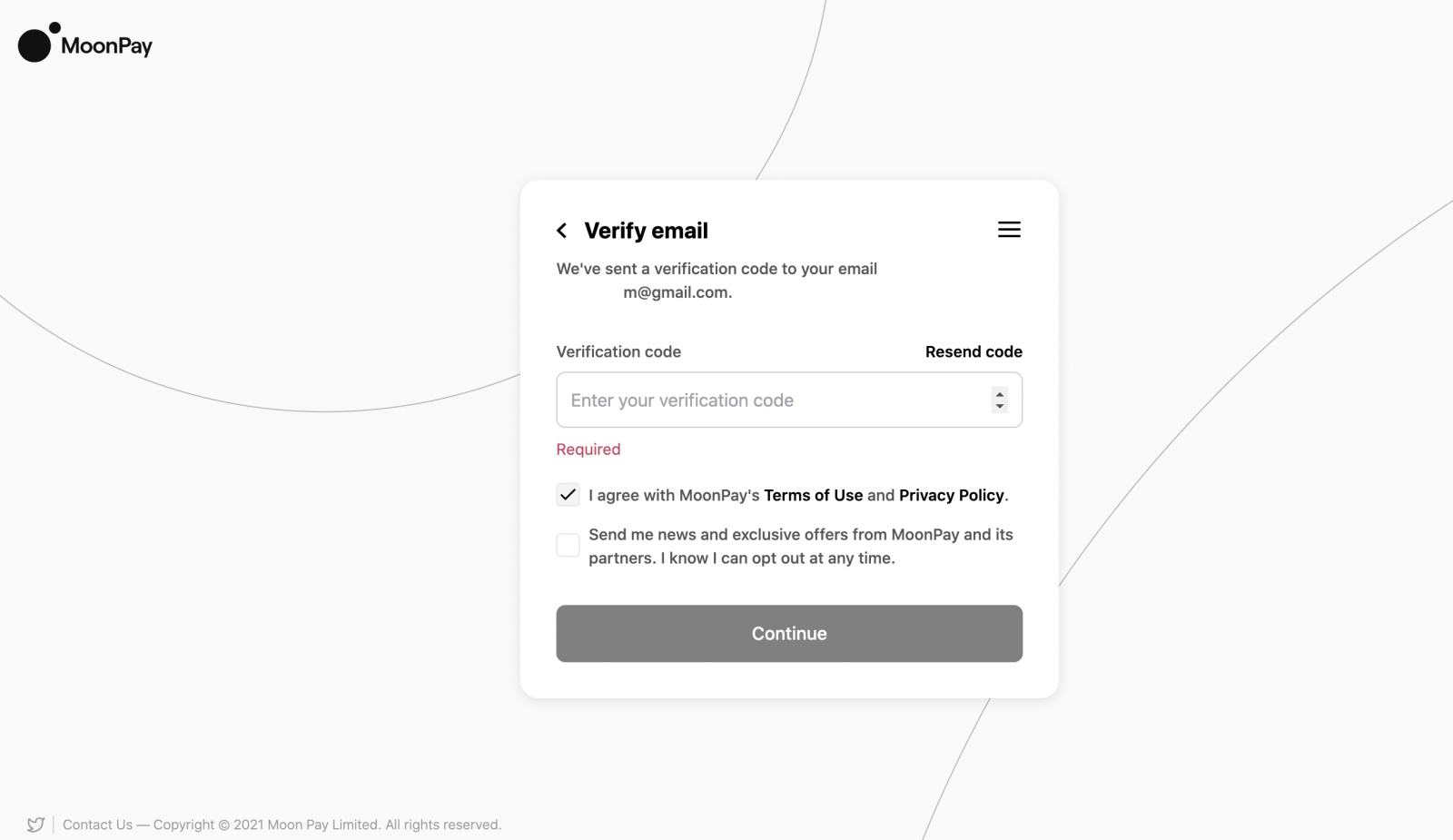 How To Sell Coins With MoonPay in BitMart