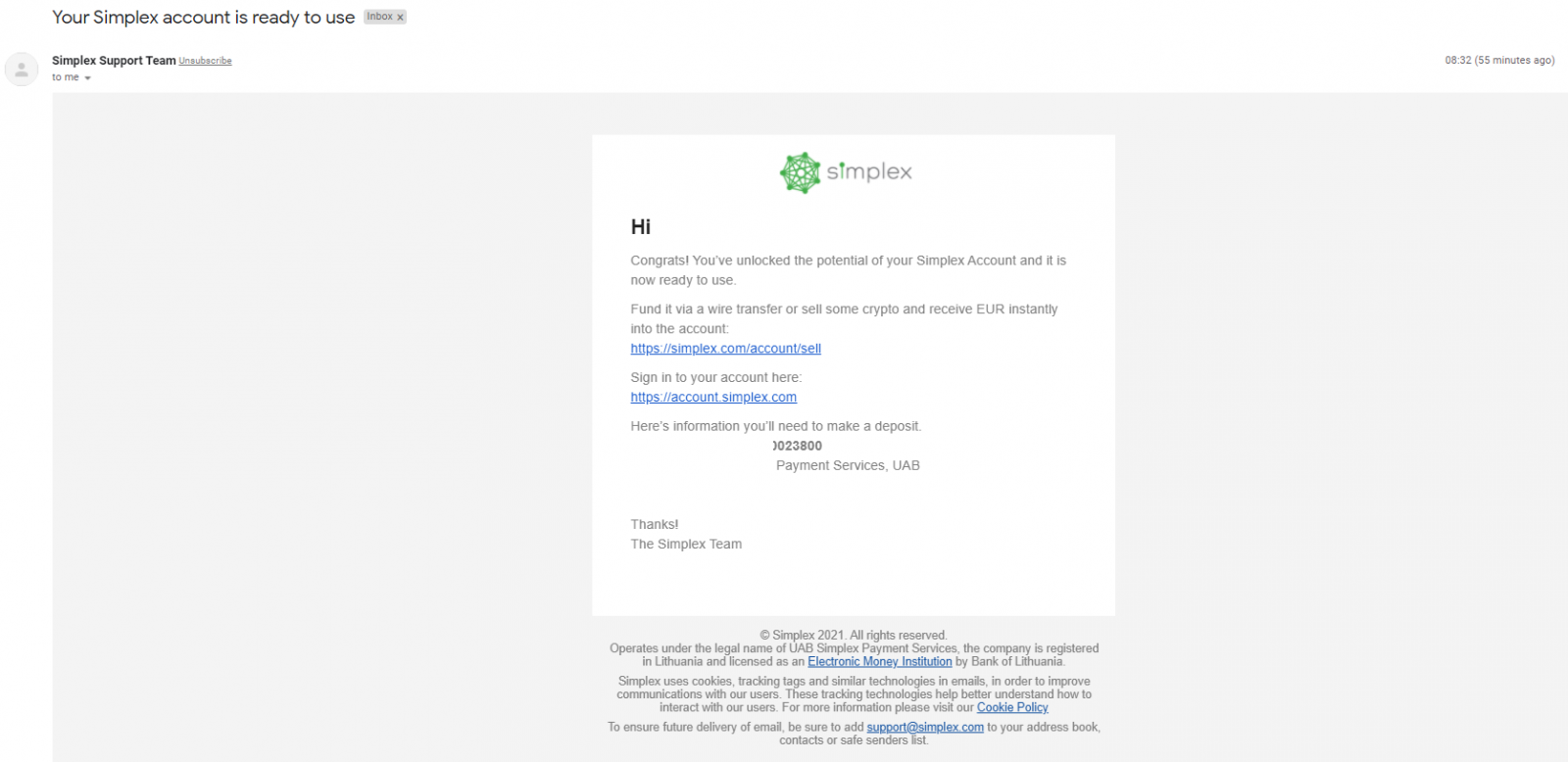 Як продавати монети за допомогою Simplex у BitMart
