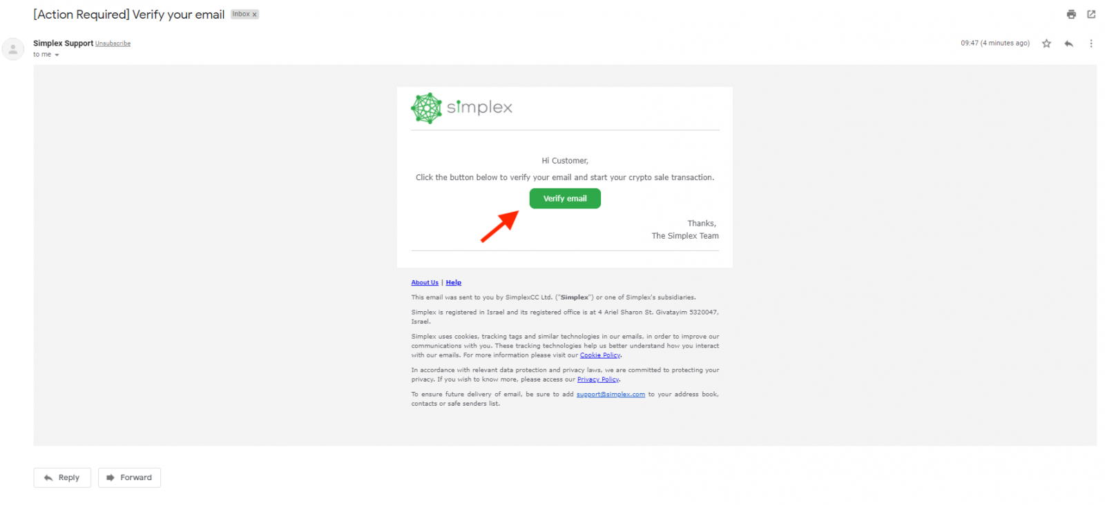 Як продавати монети за допомогою Simplex у BitMart