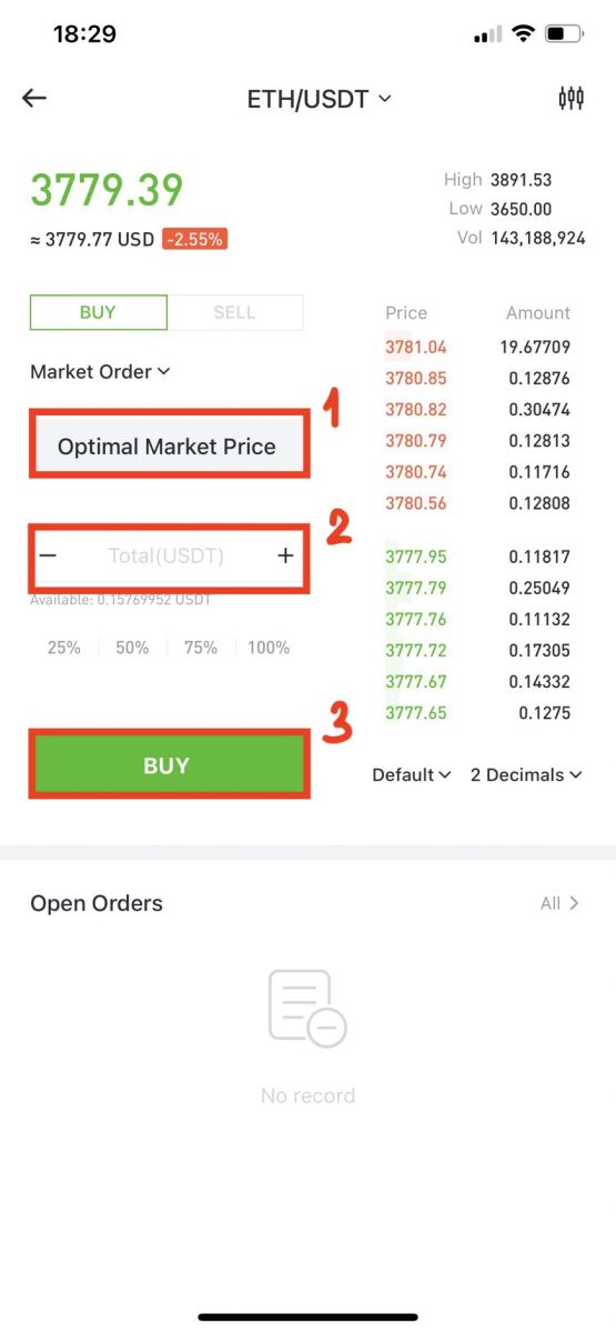 Slik setter du inn og handler i BitMart Slik setter du inn og handler i BitMart