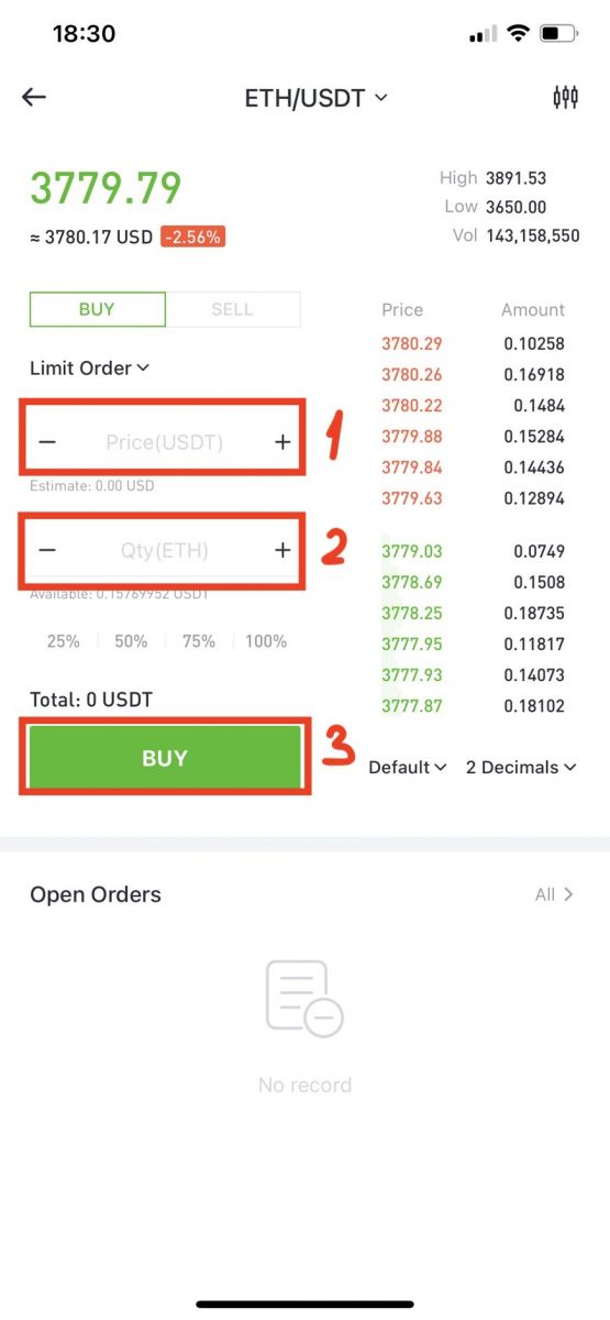 Slik setter du inn og handler i BitMart Slik setter du inn og handler i BitMart