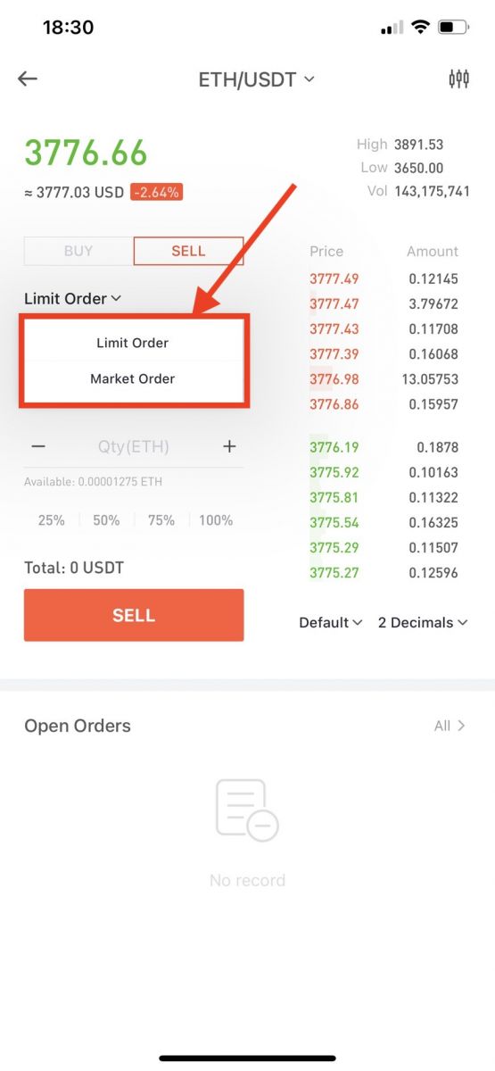 Slik setter du inn og handler i BitMart Slik setter du inn og handler i BitMart