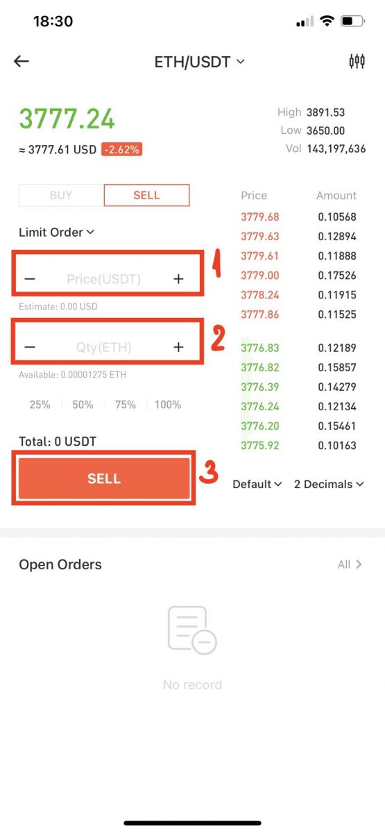 Slik setter du inn og handler i BitMart Slik setter du inn og handler i BitMart