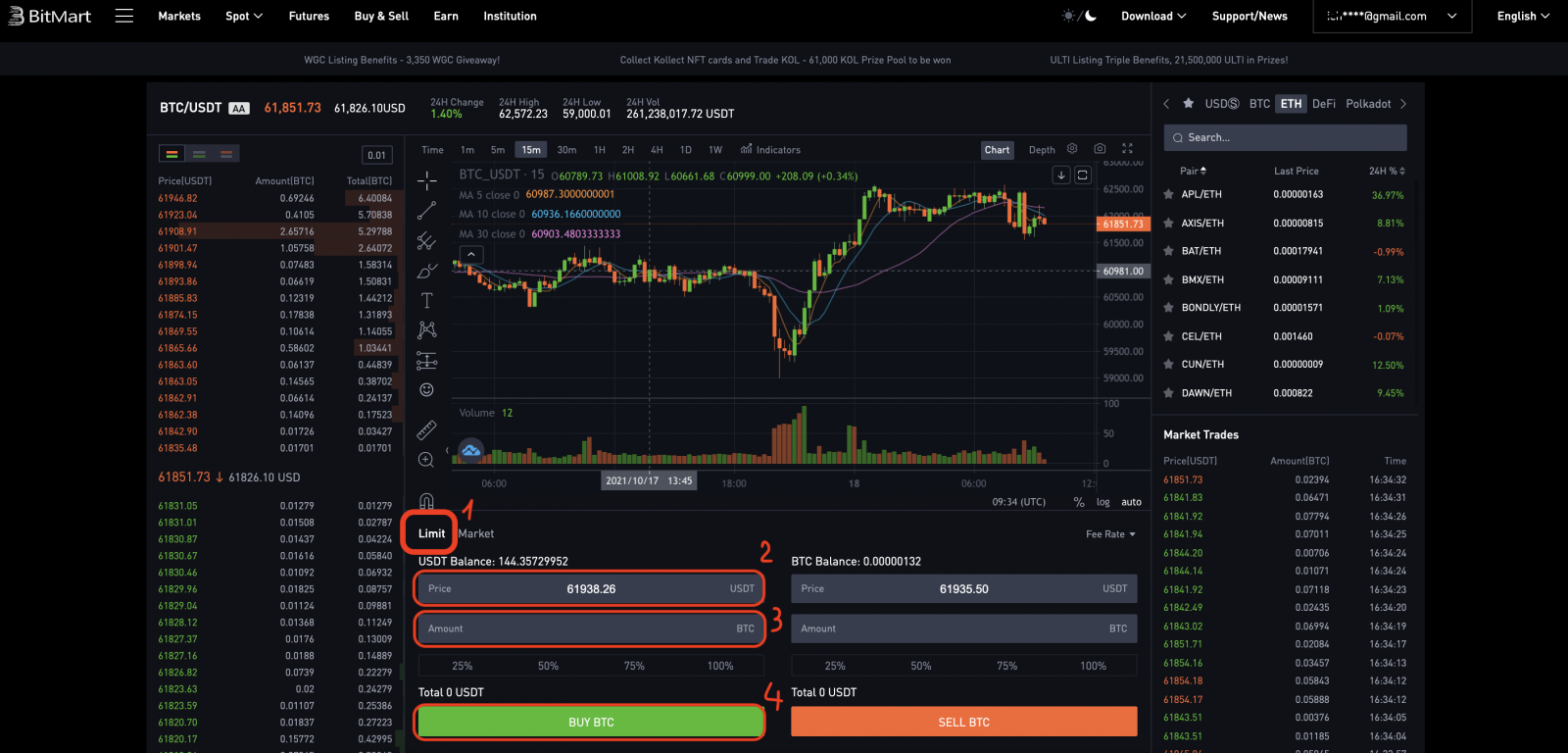 How to Start BitMart Trading in 2021: A Step-By-Step Guide for Beginners